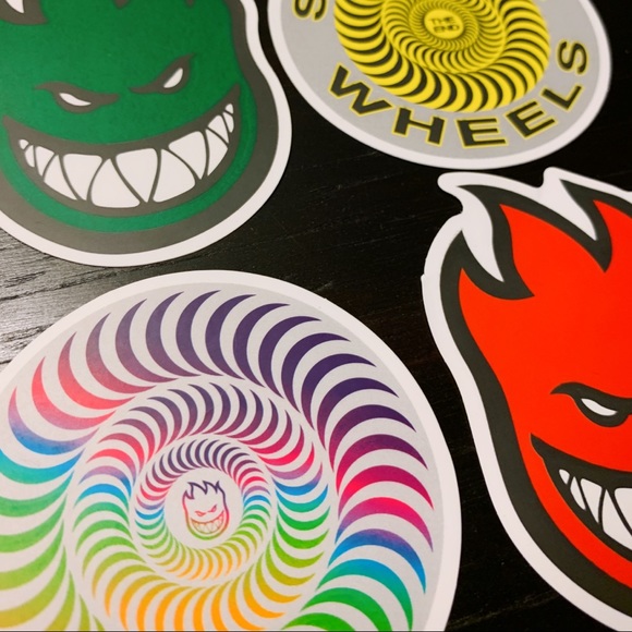 Spitfire Other - Spitfire Skateboard Surf VANS Stickers Decal 6pk